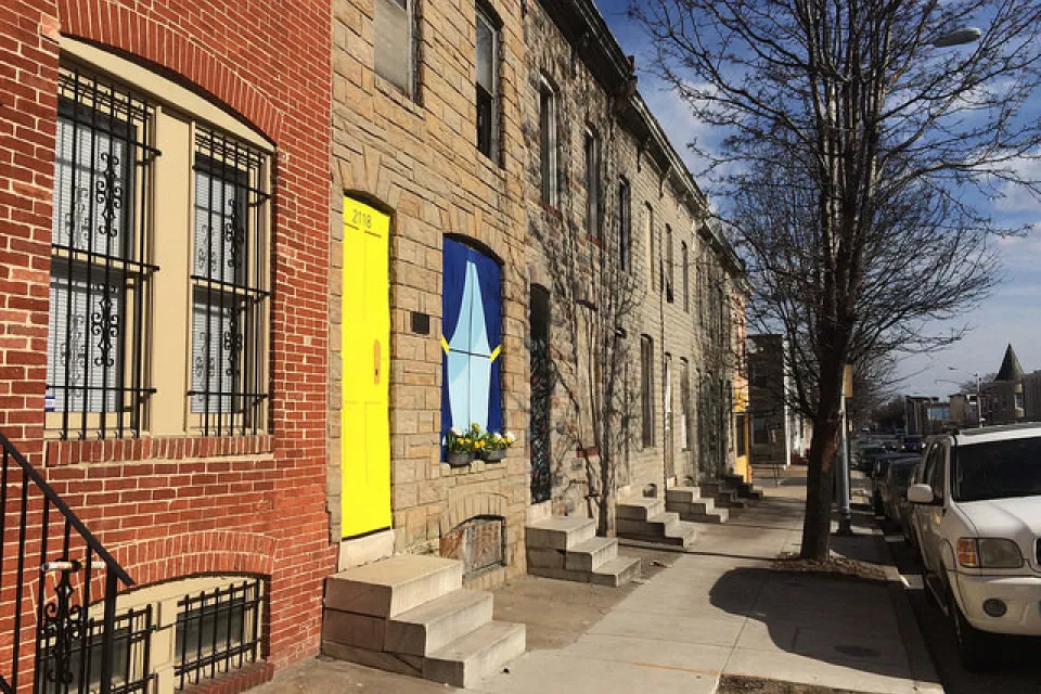Baltimore Rowhouses